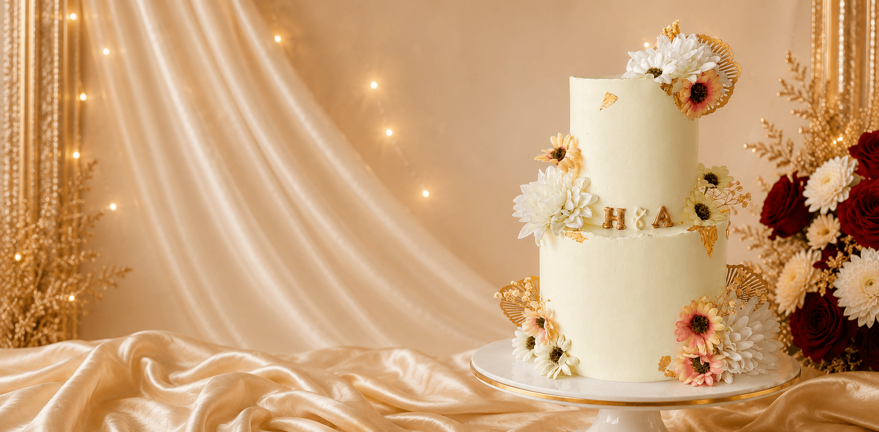 Simple Custom Anniversary Cakes