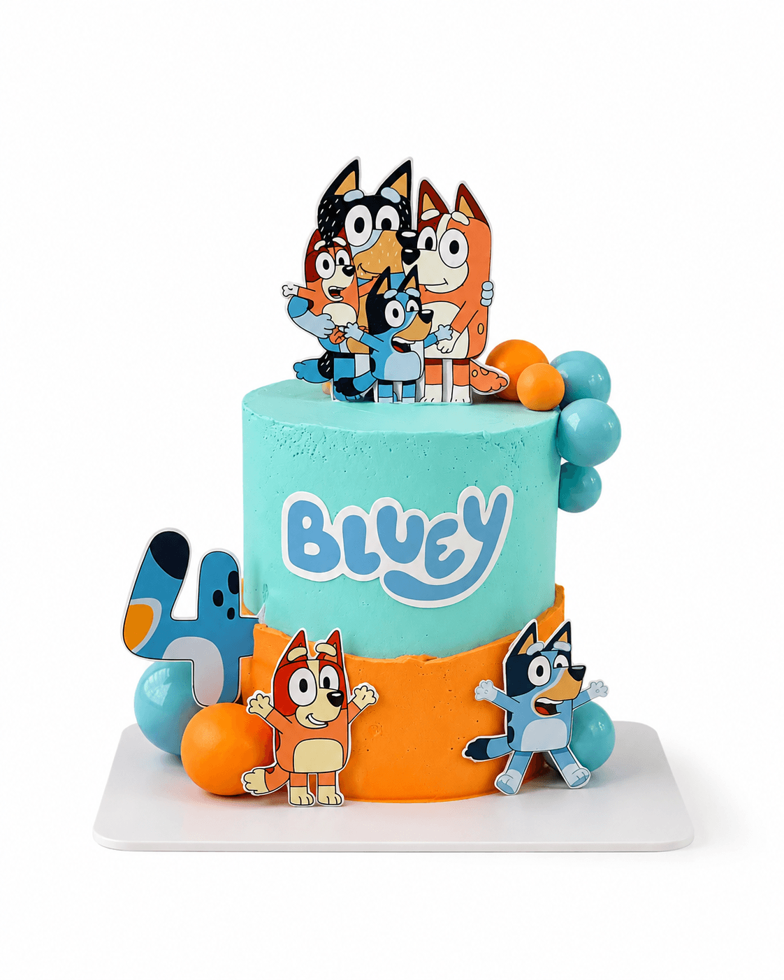Blue Puppy Cake
